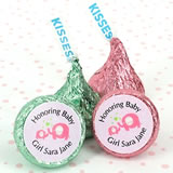 Baby Shower Hersheys Kisses - <b>Girls</b>