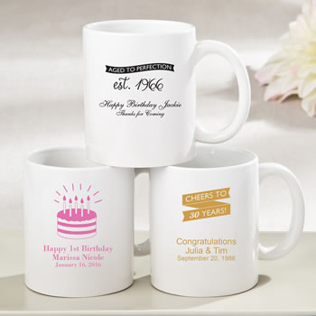 Personalized Coffee Mugs - Great Birthday Gift