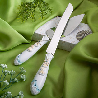 Starfish Knife & Server Set / Starfish Wedding / Cake Knives / Beach  Wedding Accessories / Destination Wedding 